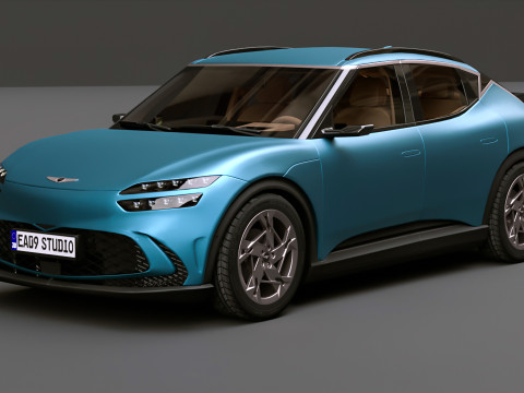 2025 Genesis GV60 Model 3D