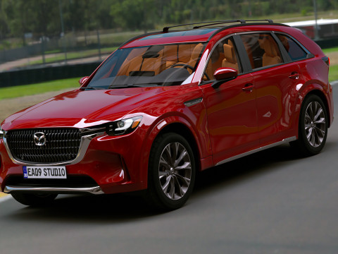 2025 Mazda CX90 3D Модель
