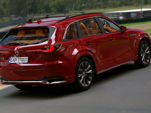 2025 Mazda CX90 3D Модель