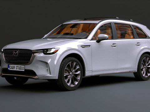 2025 Mazda CX90 3D Модель