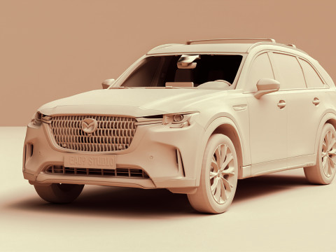 2025 Mazda CX90 3D Модель