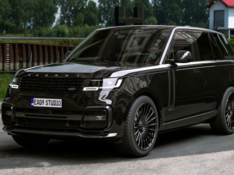 Range Rover BRABUS 600 Model 3D