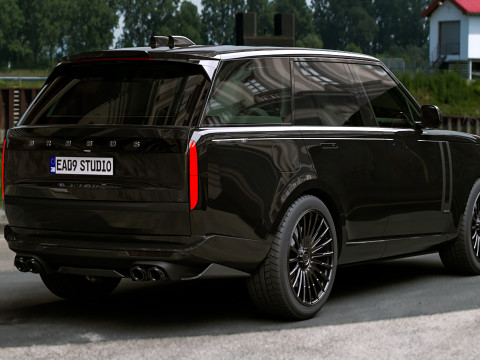 Range Rover BRABUS 600 Model 3D