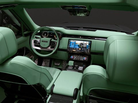 Range Rover BRABUS 600 Model 3D