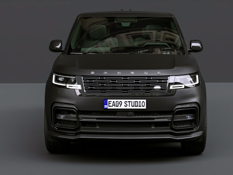 Range Rover BRABUS 600 Model 3D