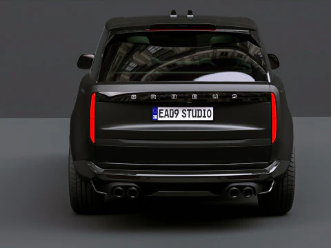 Range Rover BRABUS 600 3D Model