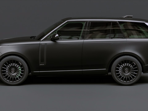 Range Rover BRABUS 600 Model 3D