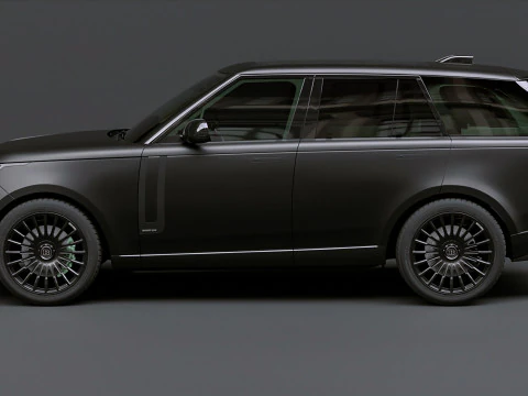 Range Rover BRABUS 600 3D Model