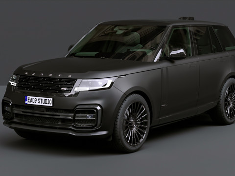 Range Rover BRABUS 600 Model 3D