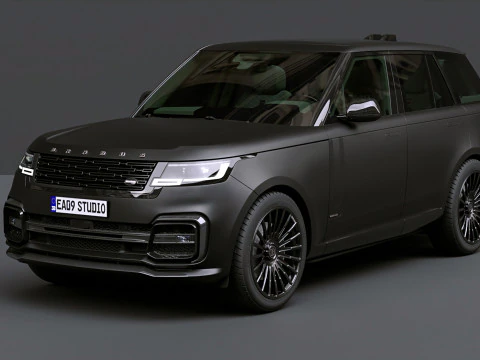 Range Rover BRABUS 600 3D Model