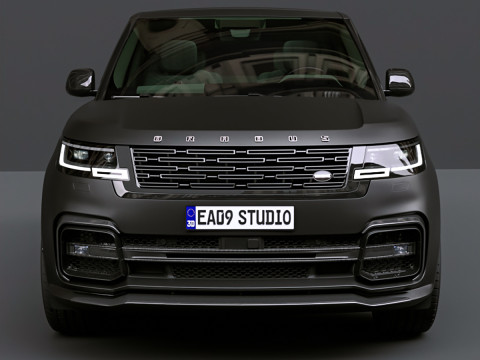 Range Rover BRABUS 600 3D Model