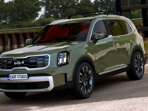 2025 Kia telluride S 3D Model
