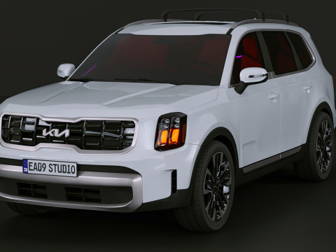 2025 Kia telluride S 3D Model