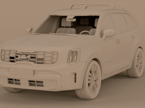 2025 Kia telluride S 3D Model