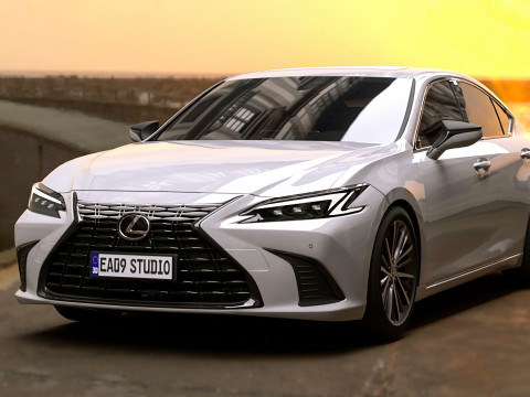 2025 Lexus ES 3D Model