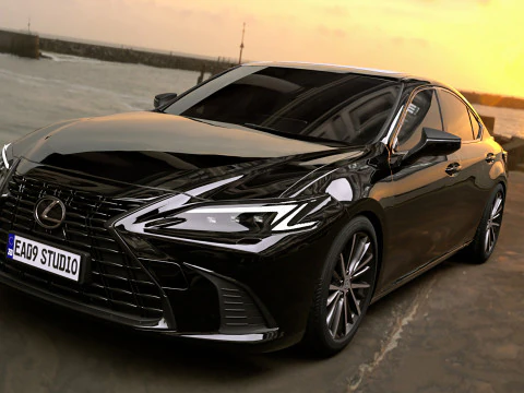 2025款雷克萨斯ES 3D 模型