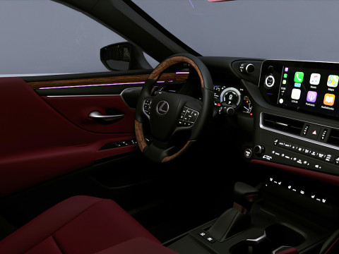 2025 Lexus ES 3D Model