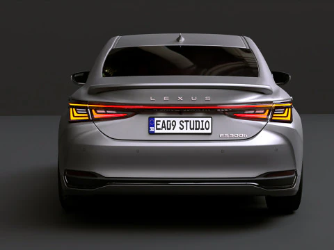 2025款雷克萨斯ES 3D 模型