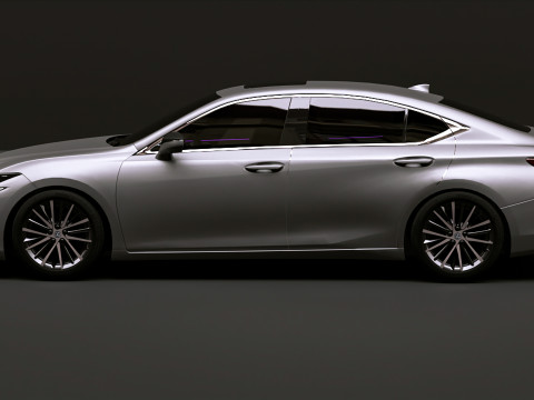 2025 Lexus ES 3D Model