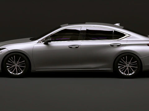 2025款雷克萨斯ES 3D 模型