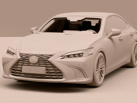 2025款雷克萨斯ES 3D 模型