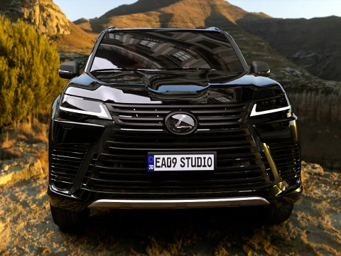 2025 Lexus LX700h 3D Model