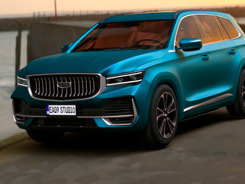 Geely Monjaro 2025 Modelo 3D