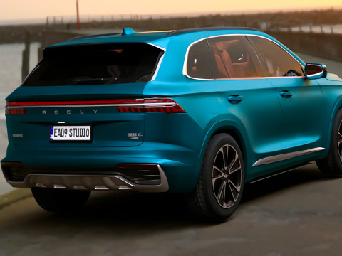 Geely Monjaro 2025 Modelo 3D