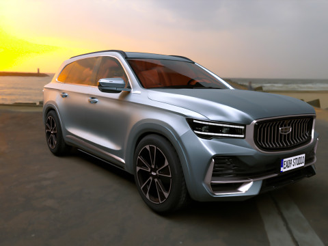 Geely Monjaro 2025 Modelo 3D