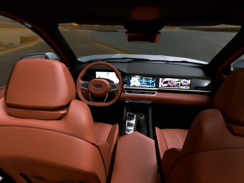 Geely Monjaro 2025 Modelo 3D