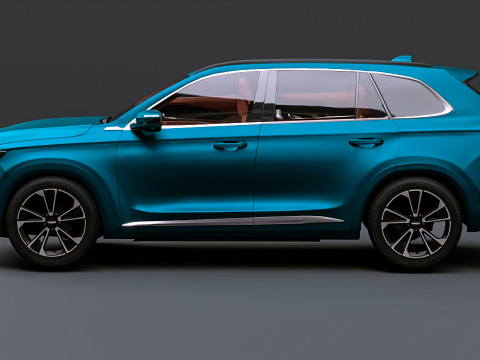 Geely Monjaro 2025 Modelo 3D