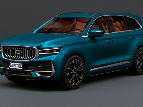 Geely Monjaro 2025 Modelo 3D
