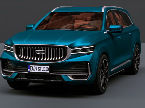 Geely Monjaro 2025 Modelo 3D