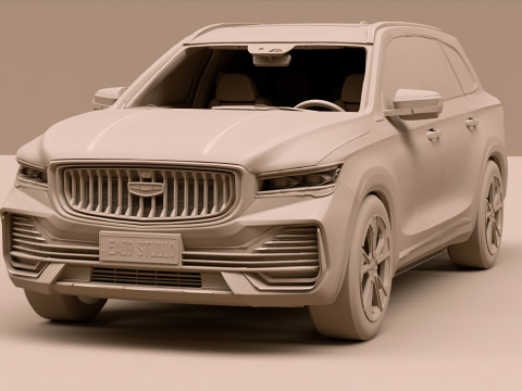 Geely Monjaro 2025 Modelo 3D