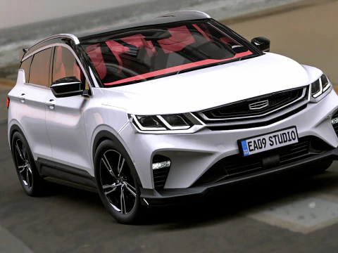 Geely Coolray 3D Model