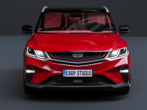 Geely Coolray 3D Model