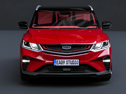 Geely Coolray 3D Model