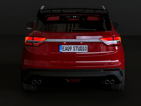 Geely Coolray 3D Model