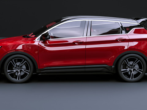 Geely Coolray 3D Model
