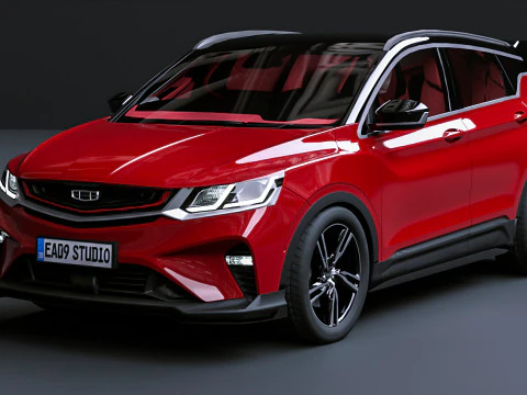 Geely Coolray 3D Model