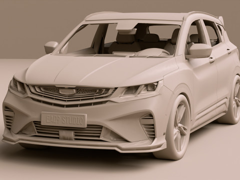 Geely Coolray 3D Model