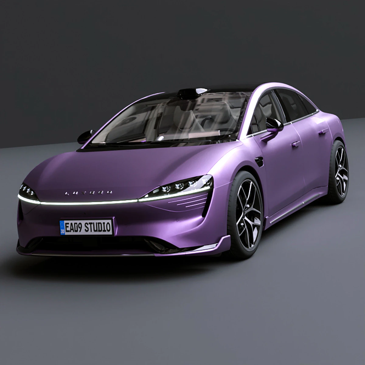 Chery Luxeed S7 2025 3D Model .c4d .max .obj .3ds .fbx .stl .blend 