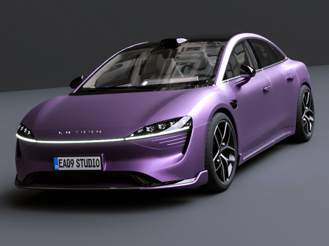 Chery Luxeed S7 2025 3D Model