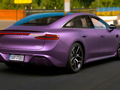 Chery Luxeed S7 2025 3D Model