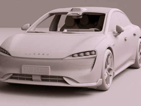 Chery Luxeed S7 2025 3D Model