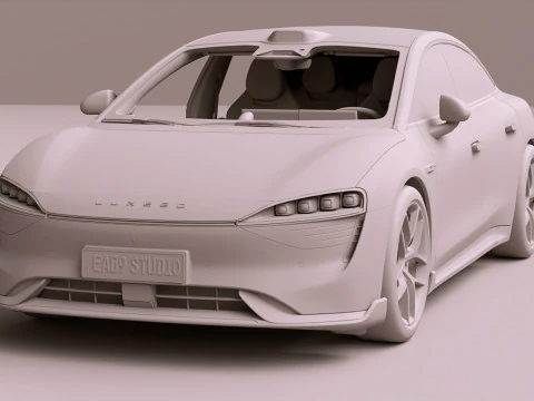 Chery Luxeed S7 2025 3D Model