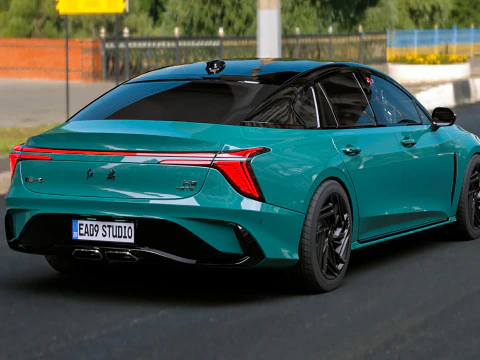 Hongqi H6 2025 3D Model