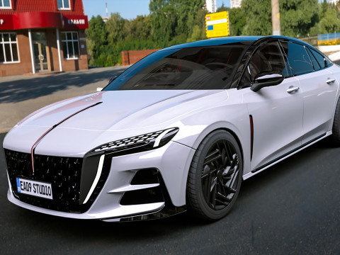 Hongqi H6 2025 Modelo 3D