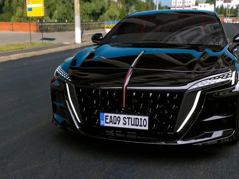 Hongqi H6 2025 3D Model