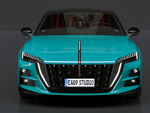 Hongqi H6 2025 Modelo 3D
